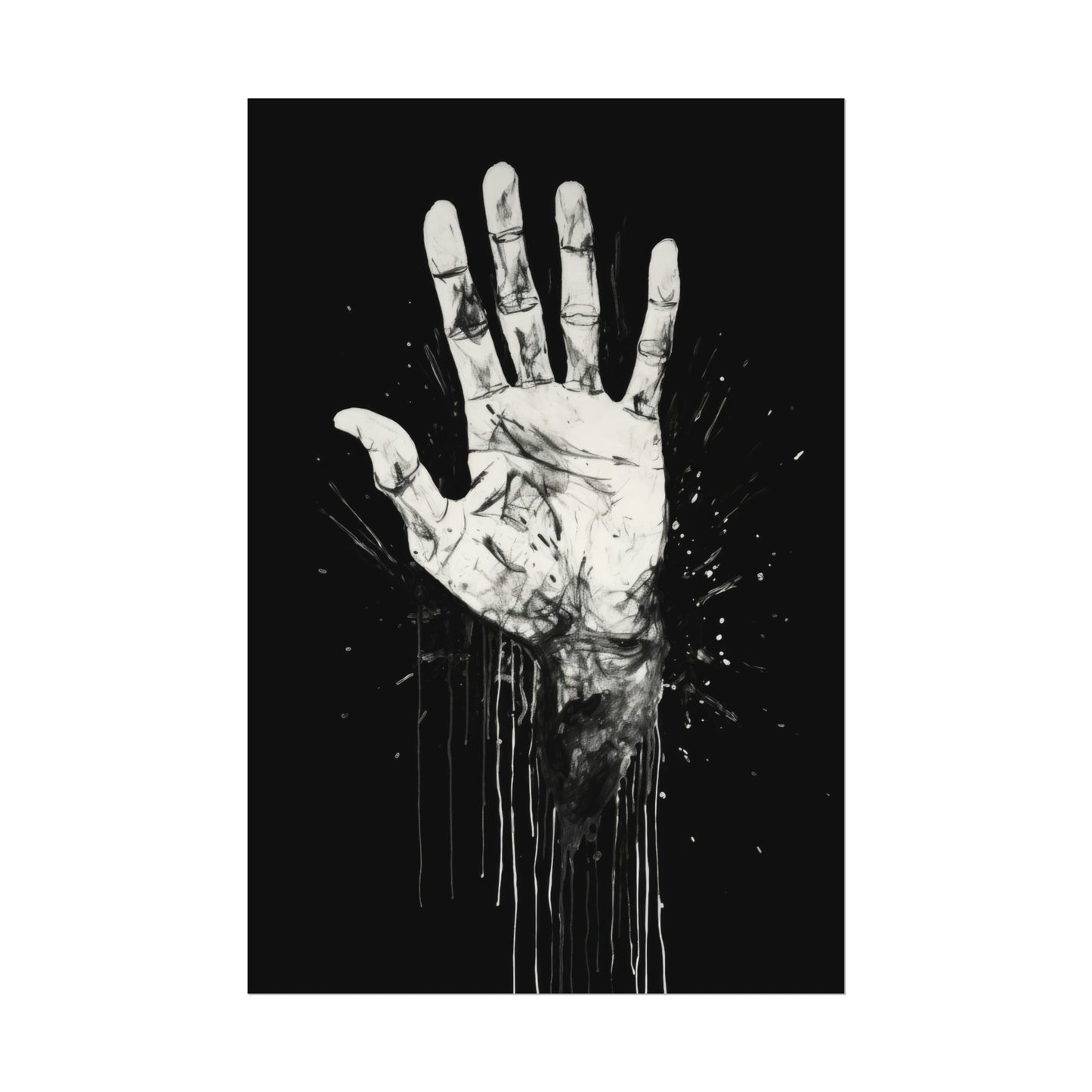 Hello Darkness Art Posters