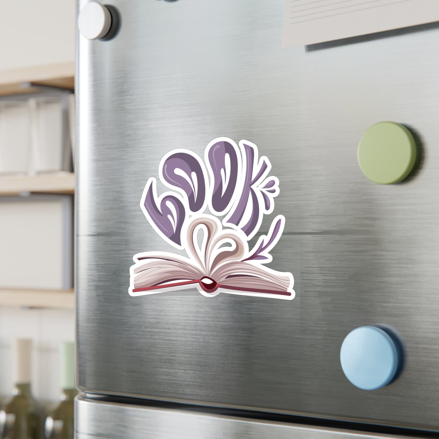 Book Vinyl Sticker