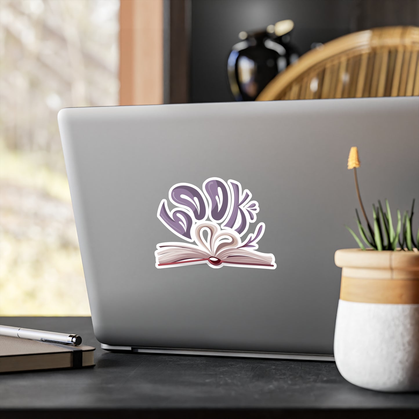 Book Vinyl Sticker