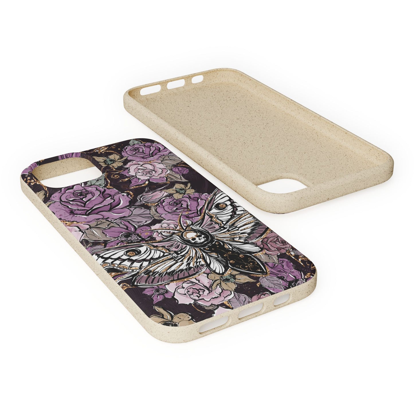 Veil & Bone: Dusk's Embrace Eco-Friendly Biodegradable Phone Case