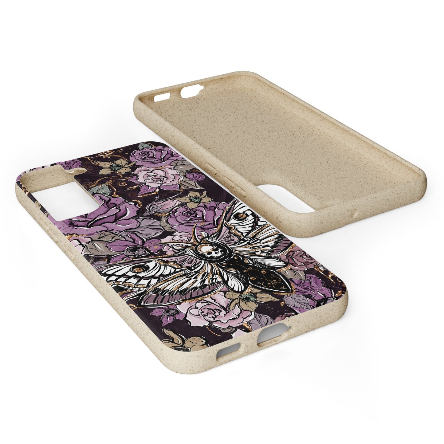 Veil & Bone: Dusk's Embrace Eco-Friendly Biodegradable Phone Case