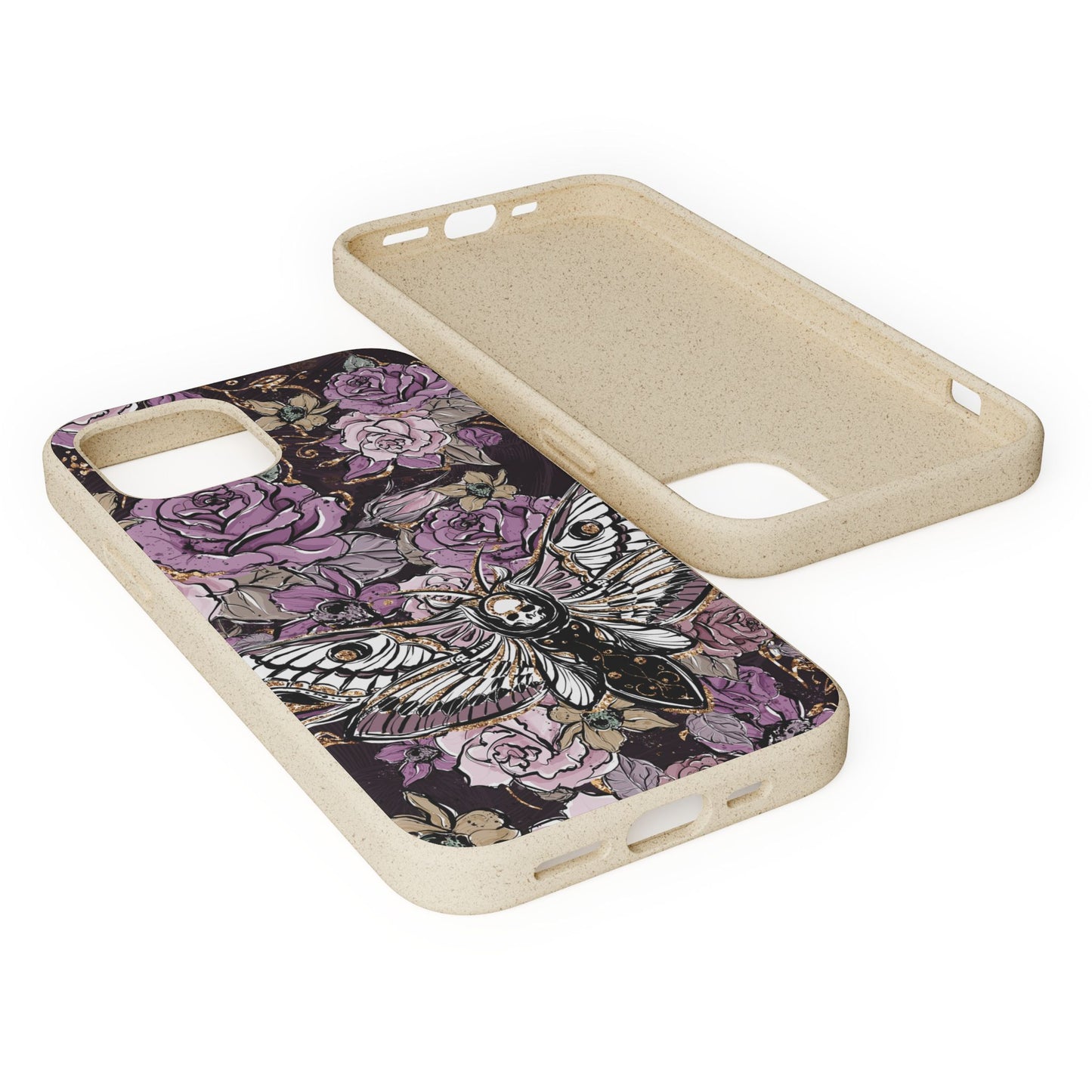 Veil & Bone: Dusk's Embrace Eco-Friendly Biodegradable Phone Case