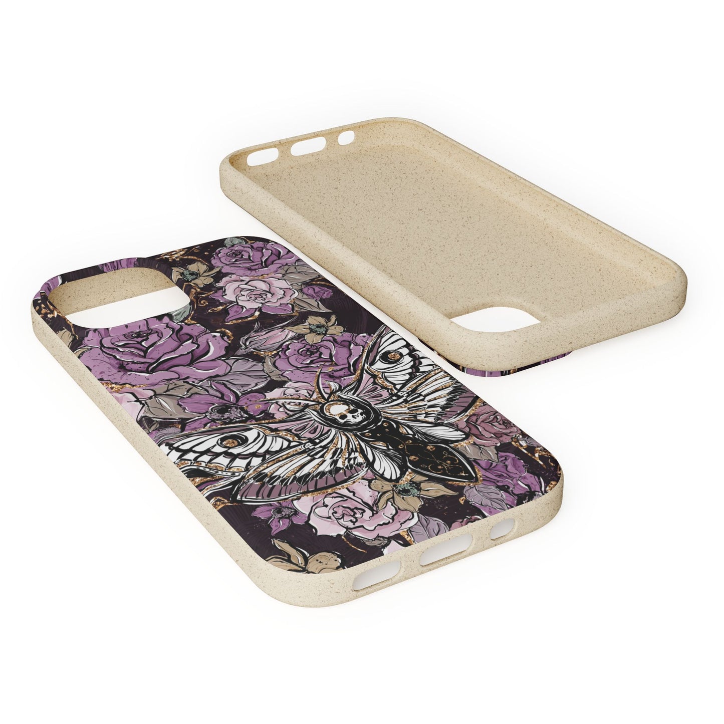 Veil & Bone: Dusk's Embrace Eco-Friendly Biodegradable Phone Case